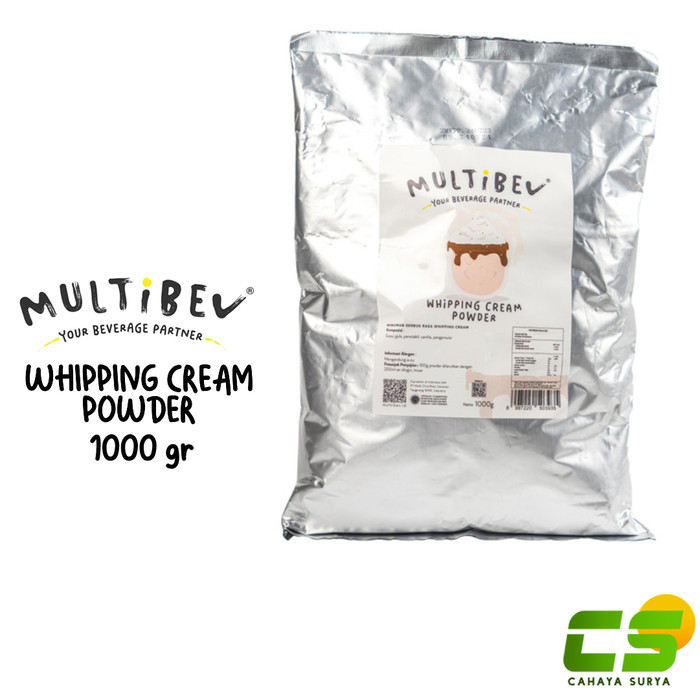 Jual Multibev Powder - Whipping Cream Powder 1 Kg (Macchiato Foam ...