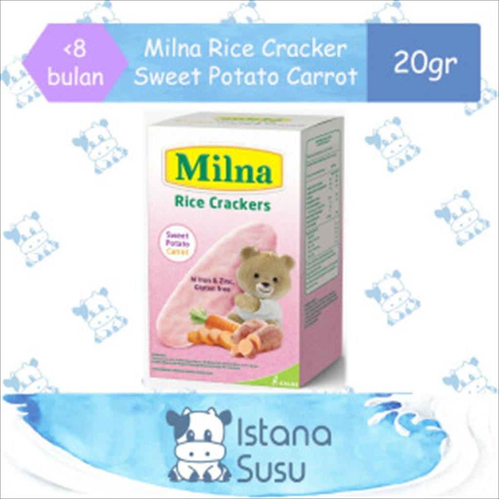Jual Milna Rice Crackers 20gr | Shopee Indonesia