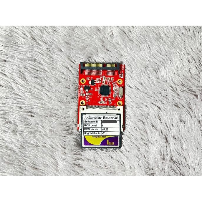 Jual Mikrotik Router Os Level 4 Original Cf card Compact Flash Storage ...