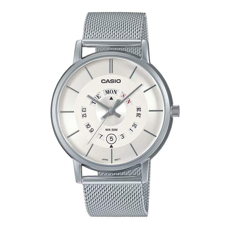 Jual Last Chance Deals Jam Tangan Pria Casio General Mtp B M Avdf Enticer Men White Dial