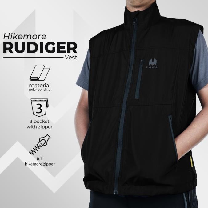 Jual Jaket Rompi Touring Motor Pria Hikemore Vest Rudiger New H32S ...