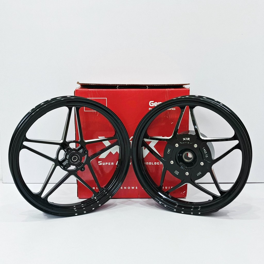 Jual SALE!!! VELG RACING X1R CNC RING 14 x 185/215 PALANG 5 & PALANG 10 ...