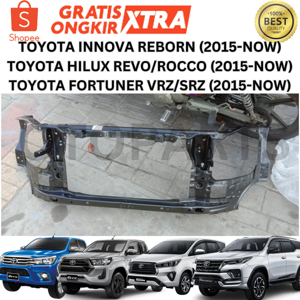 Jual (PACKING EXTRA) BULLHEAD BULKHEAD PANEL LAMPU RADIATOR INNOVA ...