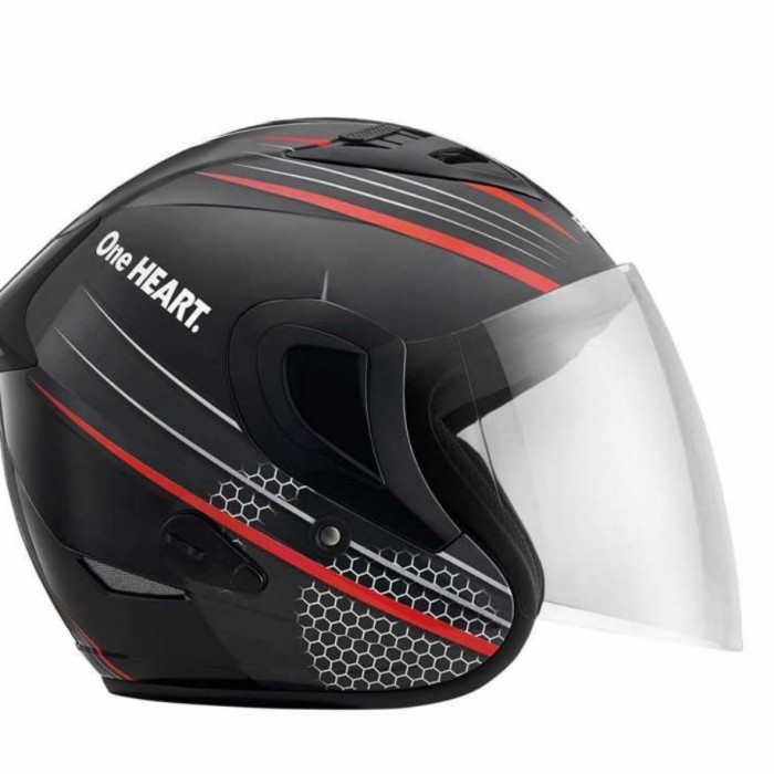 Jual Helm Half Face Honda Hc B/R Helmet 87100Hfhcbrl Barang Langka ...