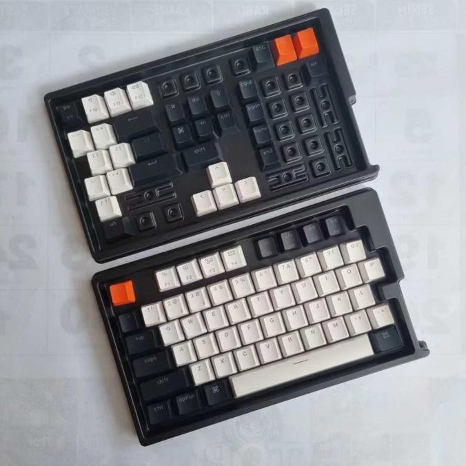 Jual Keychron K2 Black & White Double Shot Abs Oem Profile Hits ...
