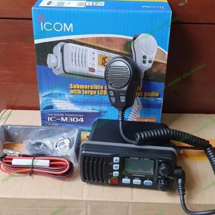 Jual RADIO RIG ICOM VHF MARINE IC M304 | Shopee Indonesia