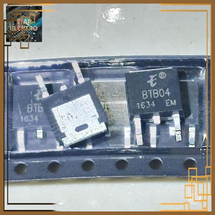 Jual [SRE] BTB04 To-252 SMD BTB04-800 BTB04-600BW Triac 4A 50mA ...