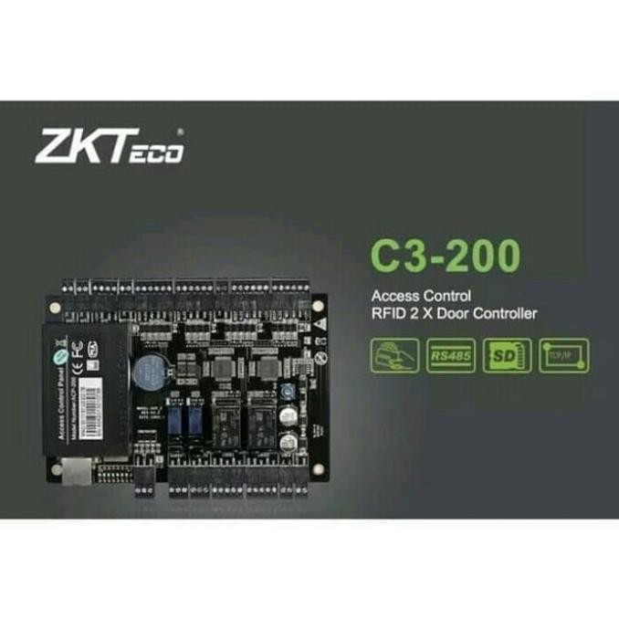 Jual Access Control C3-200 Controller Board C3 200 Zkteco Akses Kontrol ...
