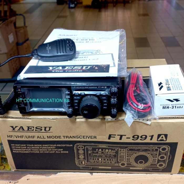 Jual FT-991 A New YAESU SSB HF/VHF/UHF ALL MODE TRANSCEIVER | Shopee ...