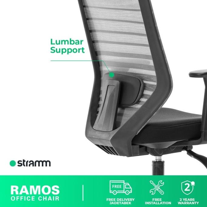 Jual Kursi Kantor Ergonomis Stramm Ramos I Shopee Indonesia