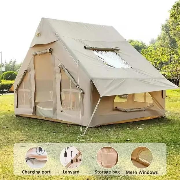 Outdoor Inflatable House Tent - Luxury 4 Season Camping - View #10