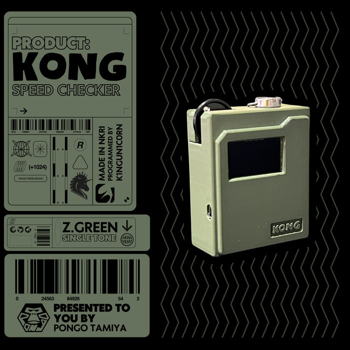 Jual KONG Speed Checker by Pongo Alat Ukur Kecepatan Tamiya Mini 4WD ...