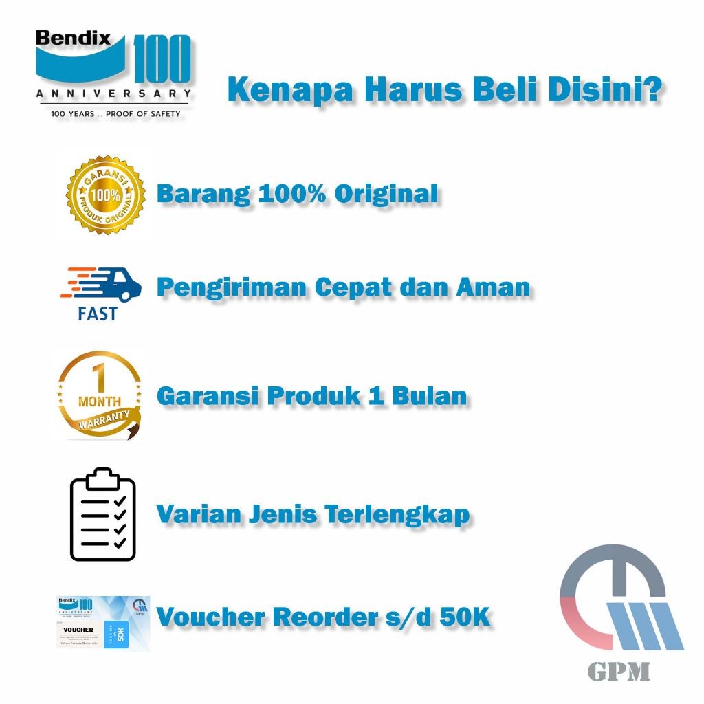 Jual Bendix Dispad Motor MD27 Vario 110/125/150, Beat Series, Scoopy ...