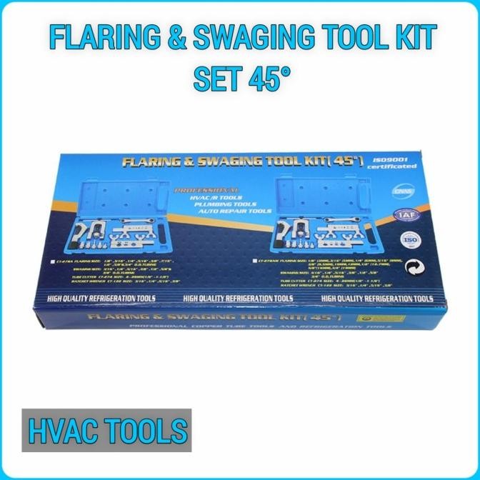 Jual FLARING TOOL AC SET SWAGING CT278 PLUS KUNCI RACHET CUTTER AC ...