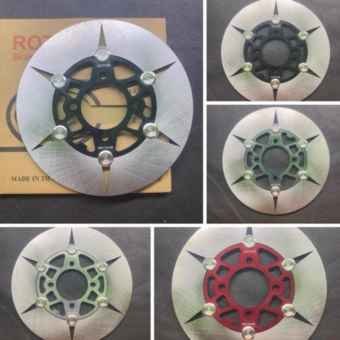Jual Disc Rotor Universal 220Mm Hole 4 Buta Vietnam Titanium Bulat Cnc ...