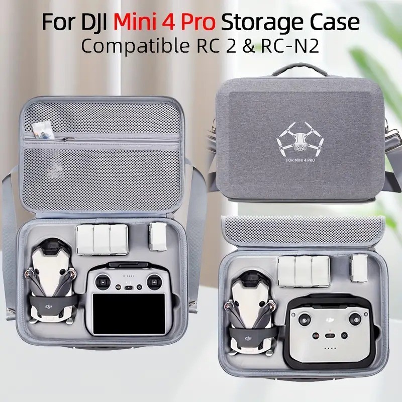 Jual Tas Drone Hard Shell Protective Storage Bag DJI Mini 4 Pro - PO-40 ...