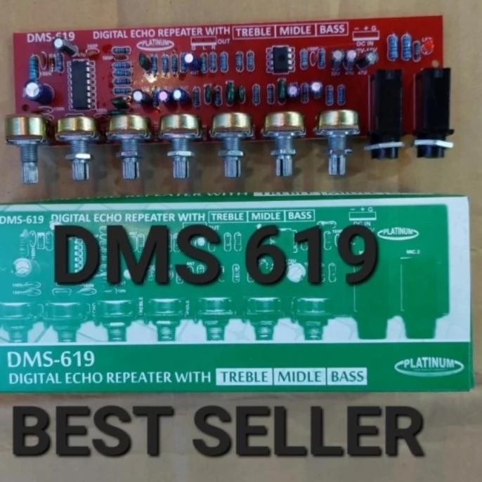 Jual Terbaru ( dms 619 ) kit pcb modul efek effect vokal vocal suara