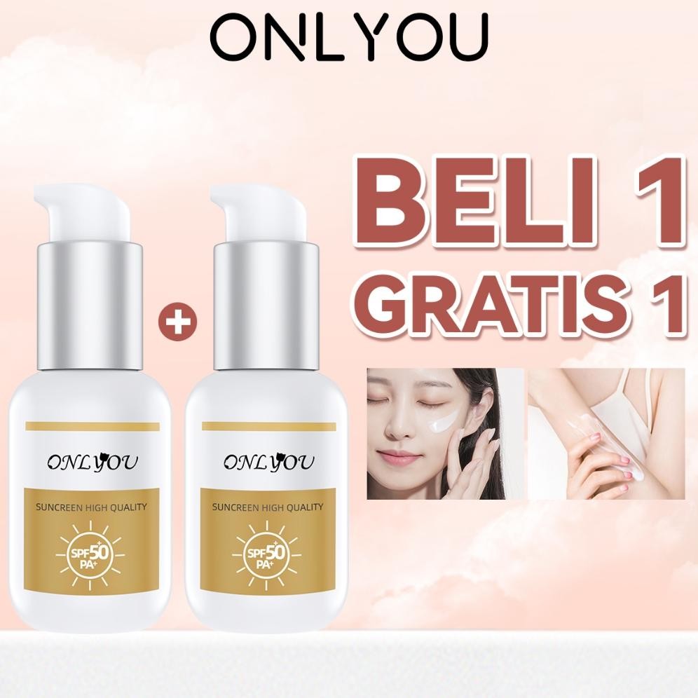Jual Sunscreen Beli 1 Gratis 1 Sunscreen Spf 50+ Pa+ Tabir Surya Untuk