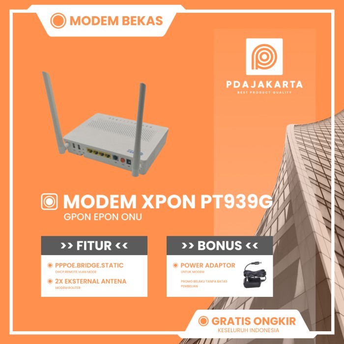 Jual Promoo!! Router Modem ONU XPON PT939G GPON EPON Dual Band Gigabit ...