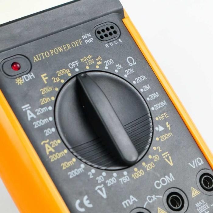 Jual Dt-9205A Digital Multimeter Avometer Multitester Lcd Ada Buzzer ...