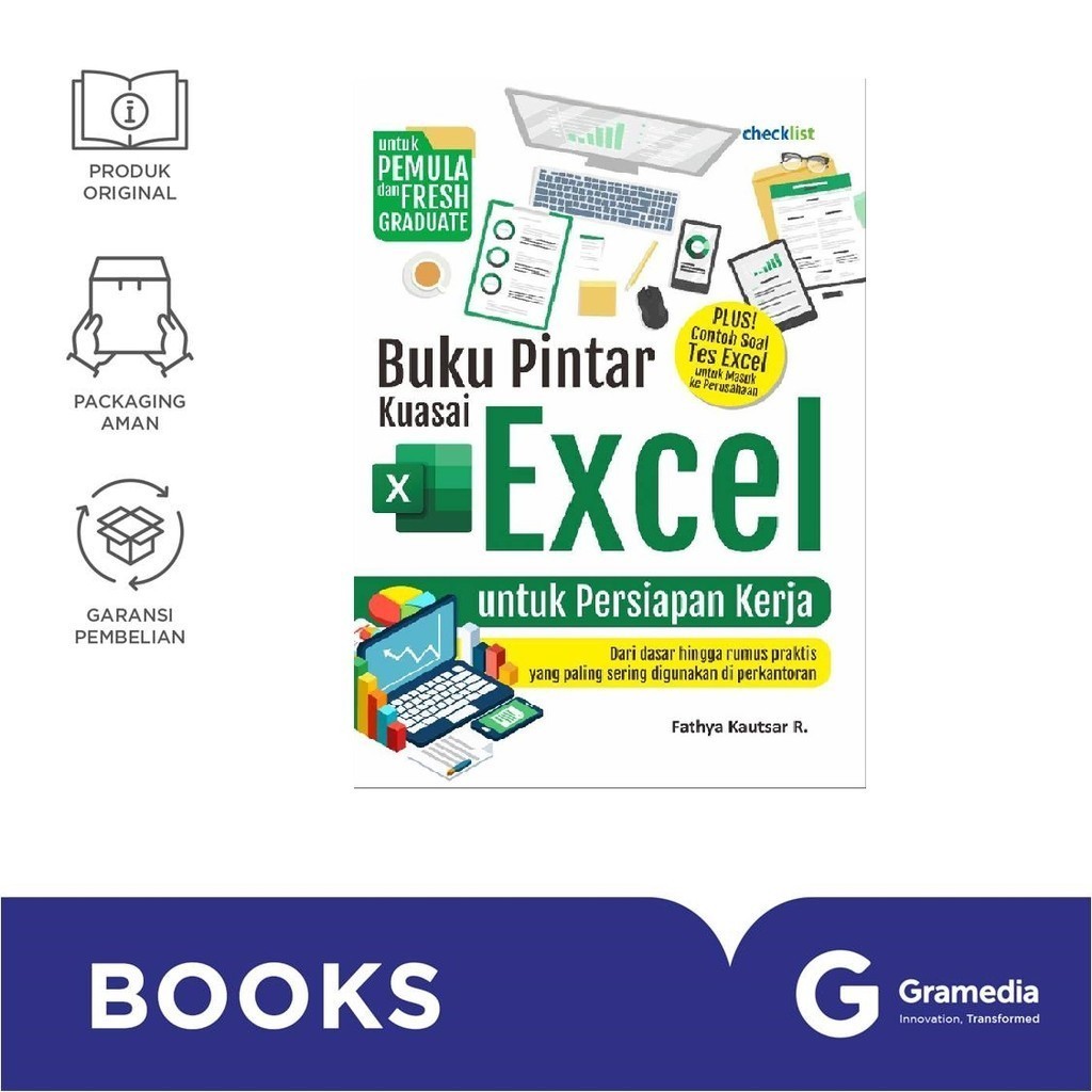 Jual Buku Pintar Kuasai Excel Untuk Persiapan Kerja | Shopee Indonesia