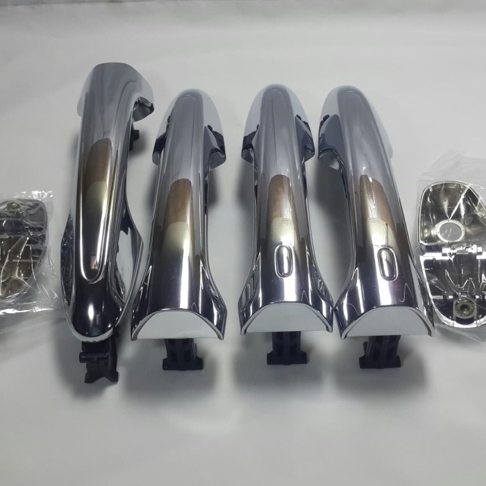 Jual Handle Pintu Luar Set Chrome Keyless Innova Reborn Model Ganti ...