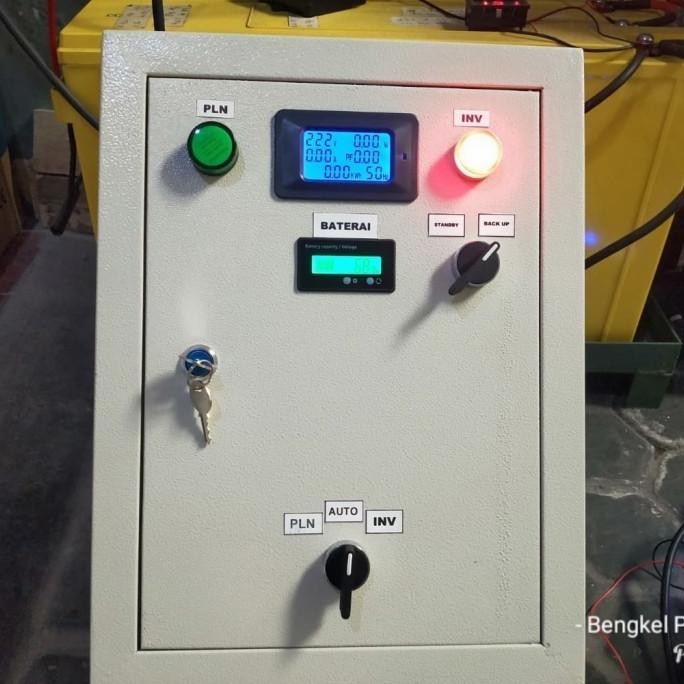 Jual PANEL ATS INVERTER PLN MODE TIMER INVERTER STANBAY OFF - 12 VOLT ...