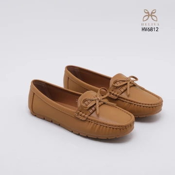 HELIVA VYRA Sepatu Flat Loafer Sol 1cm Wanita HV6812