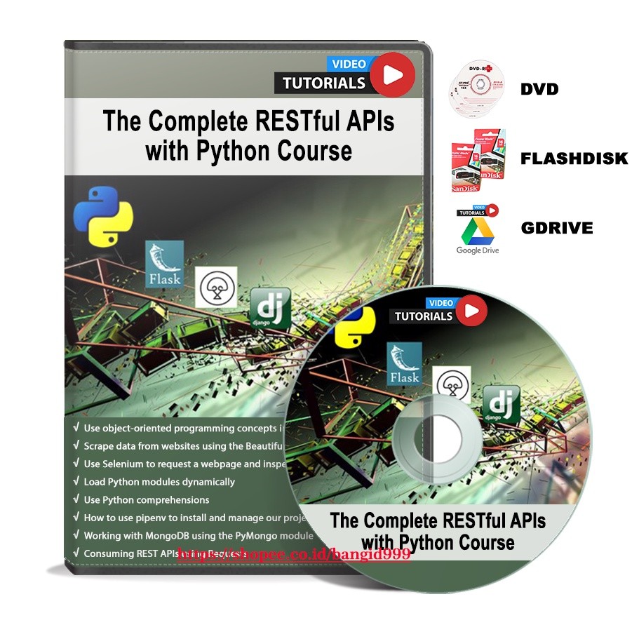 Jual Video Tutorial The Complete Restful Apis With Python Course ...