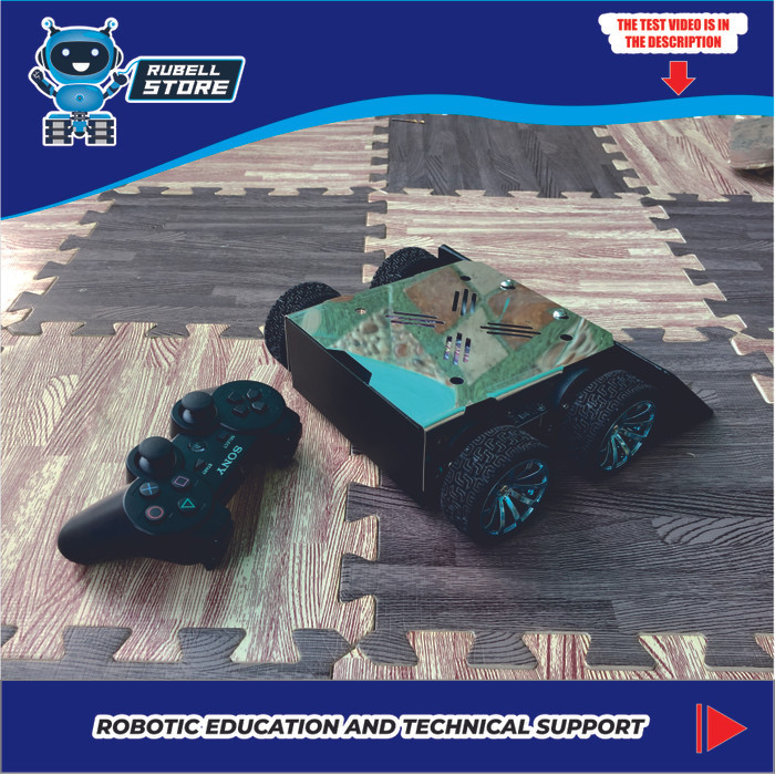 Jual Derty Robot Soccer Wireless Profesional Arduino Robot Controller ...