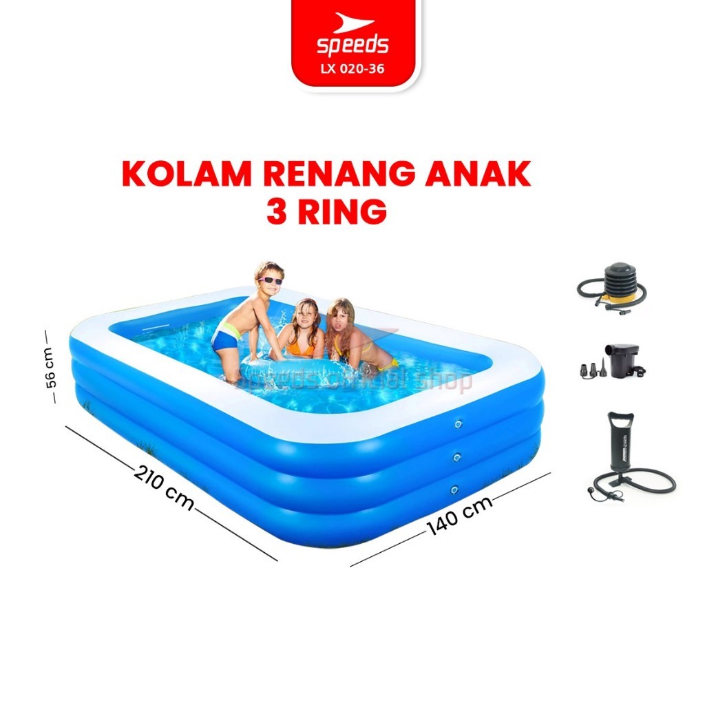 Kolam Renang Bouncy Pool Murah Inflatable Swimming Pool For Kids 2M /kolam  Renang Anak