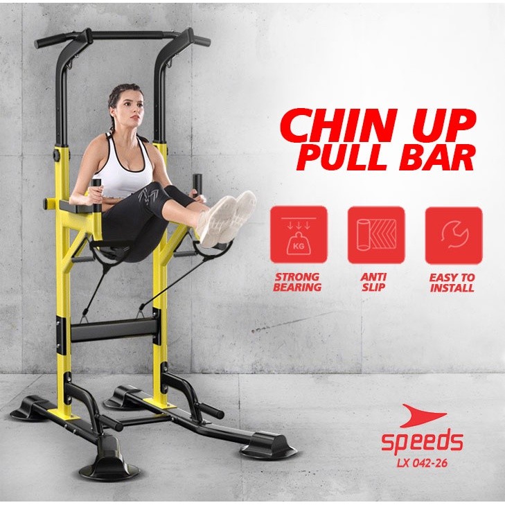 Jual SPEEDS Sport Pull Up Chin Up Hanging Bar ORI Alat Olahraga