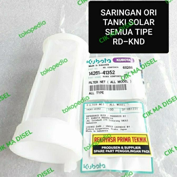Jual Produk Unggulan] KUBOTA ORI SARINGAN JARING TANGKI SOLAR RD KND ...