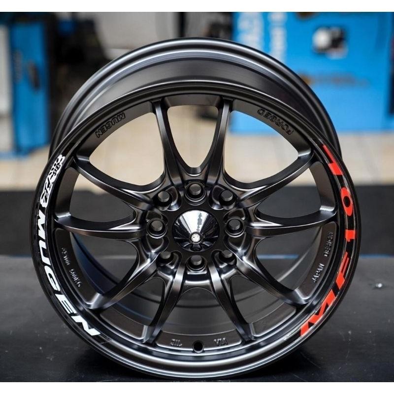 Jual Velg Racing R15 Mugen Mf10L Lebar 6,5 Et 42 Velg Mobil Ring 15 ...