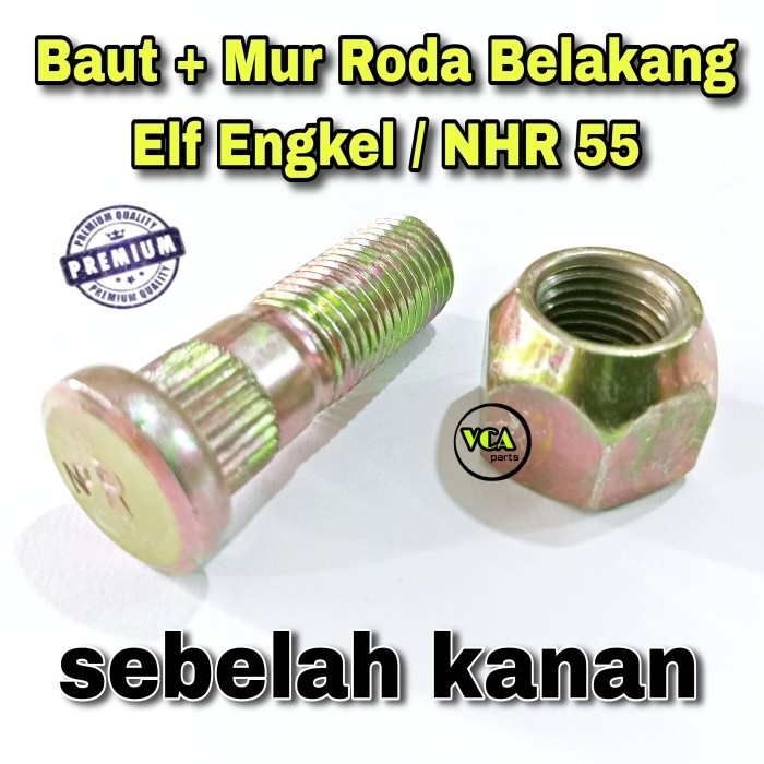 Jual BAUT + MUR RODA BELAKANG ELF ENGKEL NHR 55 SEBELAH KANAN | Shopee ...