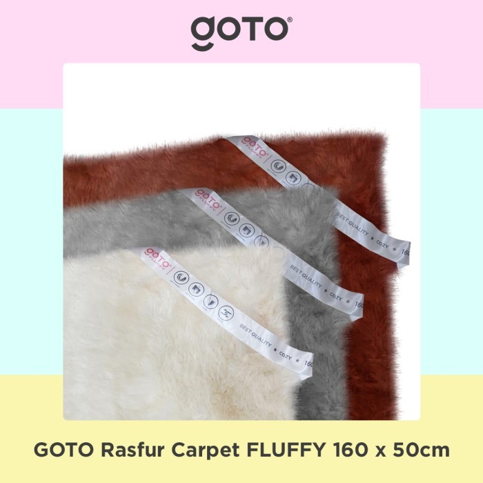 Jual Karpet Goto Fluffy Rasfur Karpet Carpet Lantai Bulu Tebal Alas ...