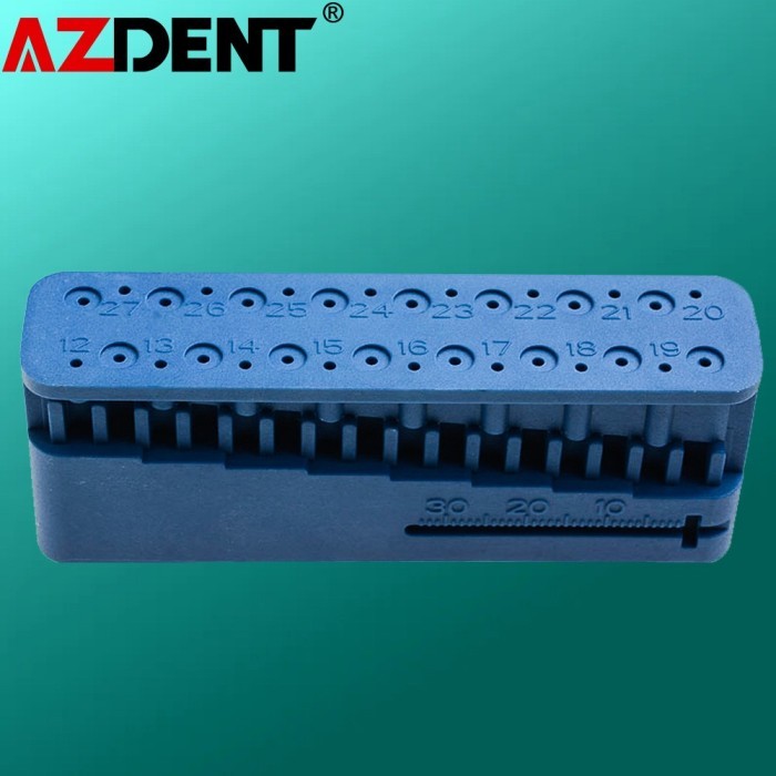 Jual Dental Endodontic Ruler Block Files Measuring Tools Accessory ...