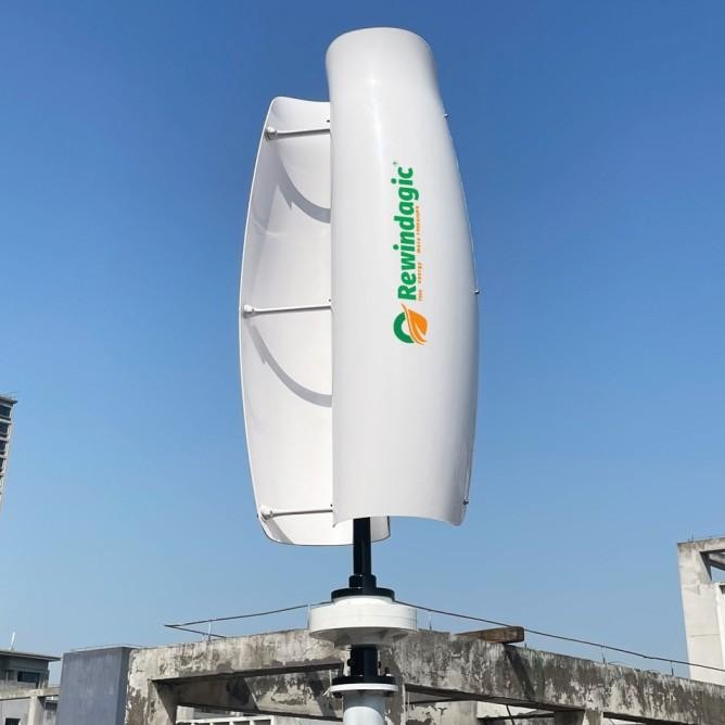 Jual 10Kw Wind Turbine Generator Vertical Axis 12V 24V Free Energy Wind ...