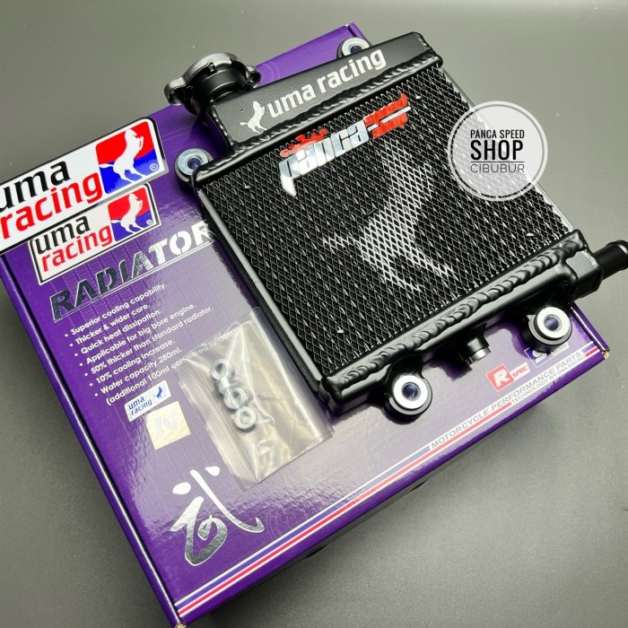 Jual Unik Radiator Almu Uma Racing Nmax New Aerox New V2 | Shopee Indonesia