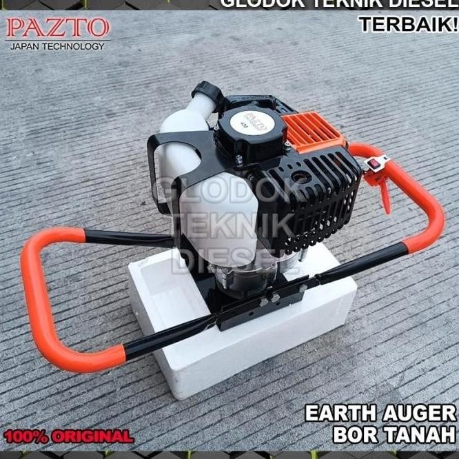 Jual Mesin Bor Lubang Tanah Biopori Earth Auger Drill 63 Cc + Mata ...