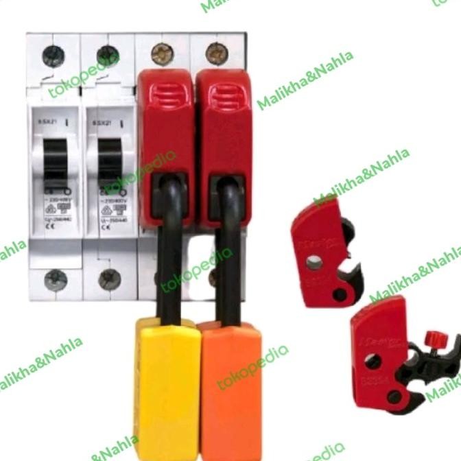 Jual Tersedia Electrical Lockout S2394 Persamaan Mcb Safety Loto