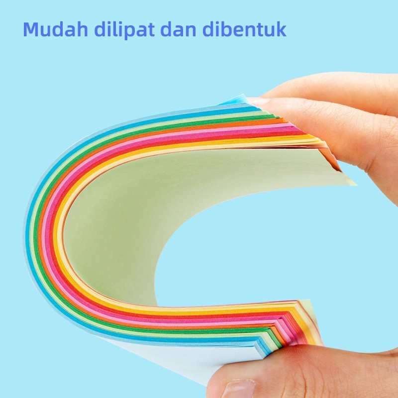 Jual Deli Genius Paper Craft / Origami Kertas Lipat 2 Sisi 100 Lembar ...
