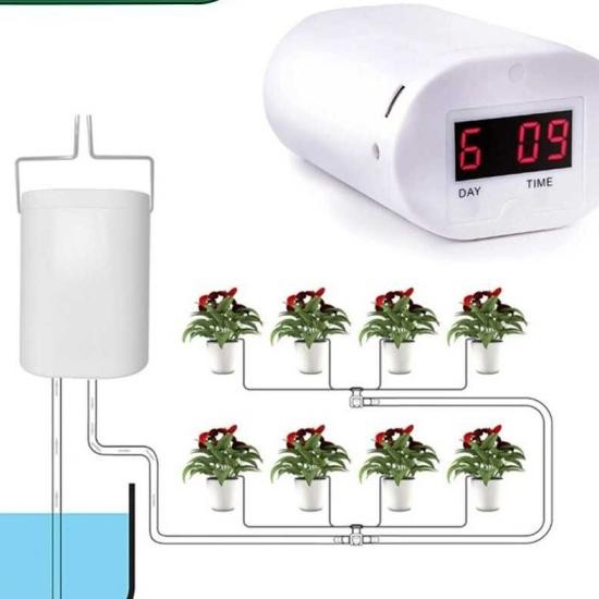 Jual Alat Yiram Tanaman Otomatis Timer Flower Watering 8 Head - Ar8H ...
