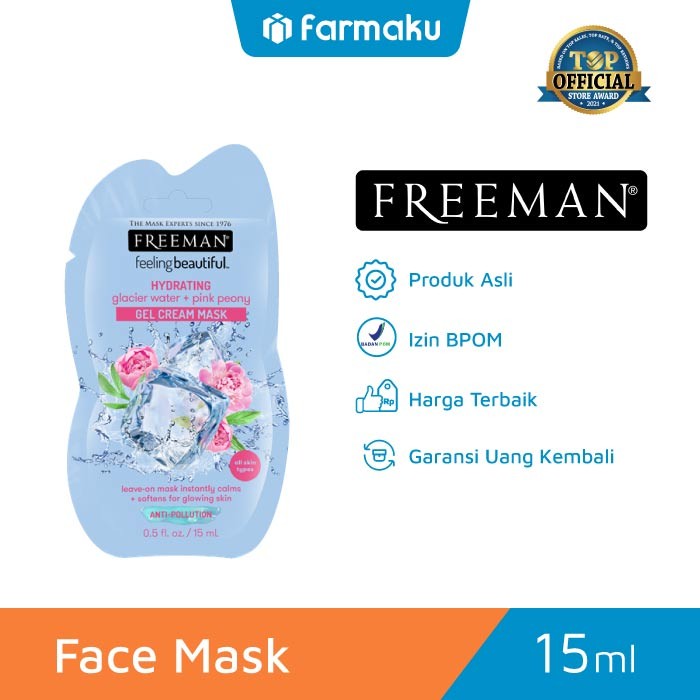 Jual Freeman Mask Gel Cream Hydrating Sachet 15 Ml | Shopee Indonesia