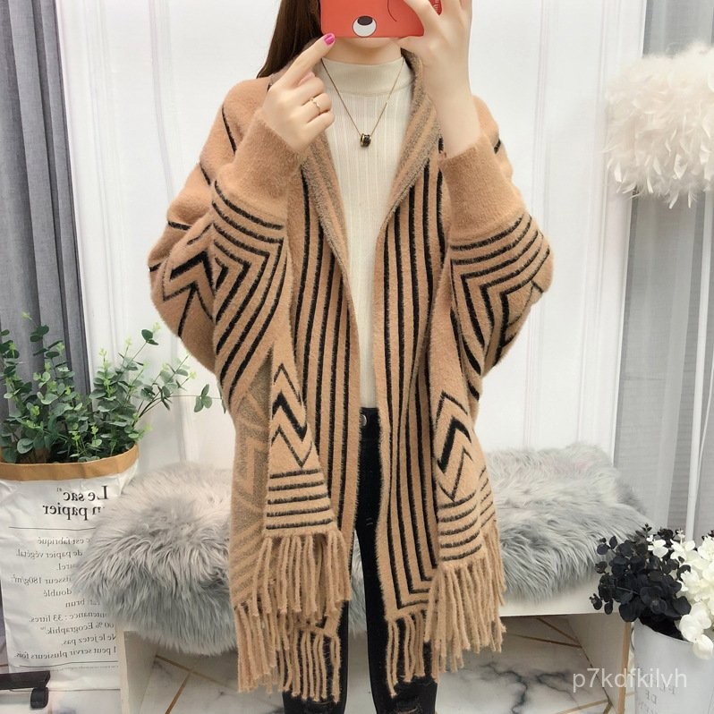 Women's new cloak shawl sweater Women's new cloak shawl sweater