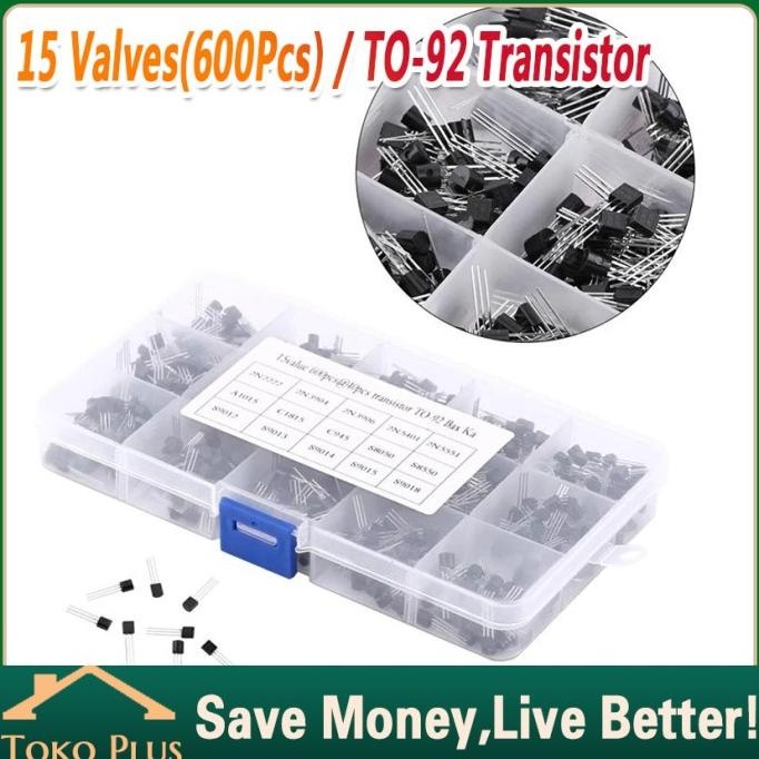 Jual 600PCS TRANSISTOR FAST SWITCHING NPN PNP 30-160V 19MM 40A1015 ...