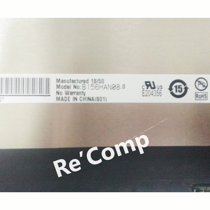 Écran LCD 15.6" Pour HP Pavilion 15-EH Series - Résolution 1366x768, Connecteur 30 Pins, Neuf