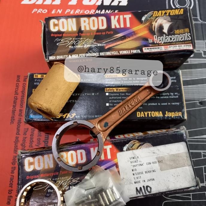 Jual HARGA DISC CONROD KIT STANG PISTON YAMAHA MIO DAYTONA ORIGINAL
