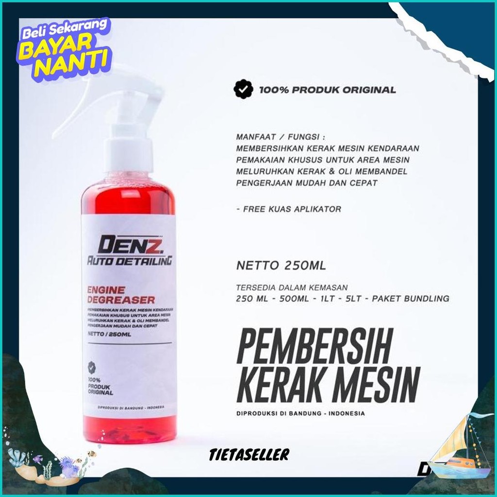 Jual Engine Degreaser Original Denz Auto Detailing / Cairan Pembersih ...