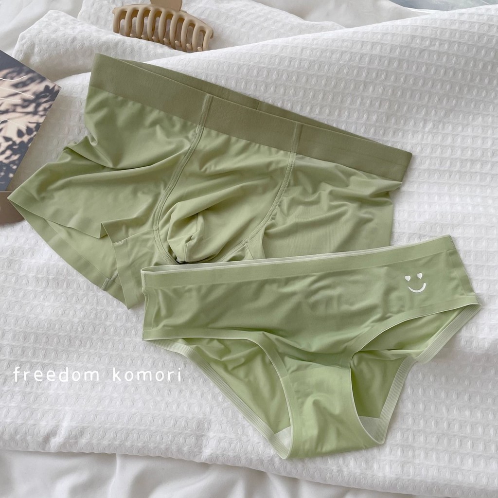 jual-nude-feel-seamless-tender-green-silk-couple-underwear-one-male-and